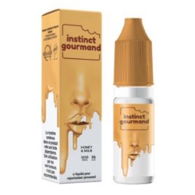 Alfaliquid 10ml - INSTINCT GOURMAND - HONEY & MILK
