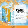 Vaporart 10ml - PEACH ICE TEA