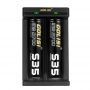 GOLISI- NEEDLE 2 Caricabatterie per batterie al Litio a 2 canali