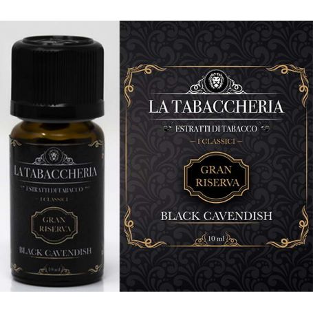 LA TABACCHERIA - Aroma 10ml - Gran Riserva BLACK CAVENDISH