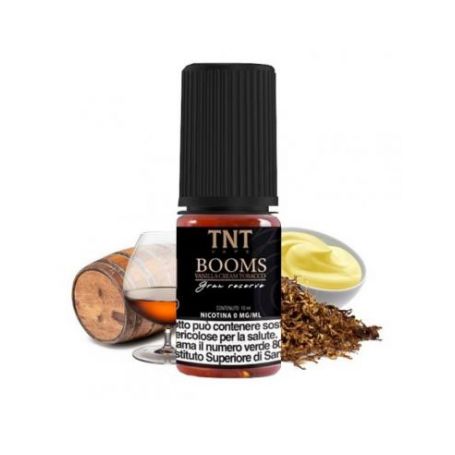 TNT VAPE 10ml - BOOMS VANILLA CREAM TOBACCO GRAN RESERVE