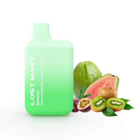 LOST MARY BM600 - POD USA E GETTA - KIWI PASSION FRUIT GUAVA
