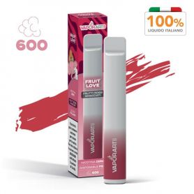 VAPORART - POD USA E GETTA - 600 PUFFS - FRUIT LOVE