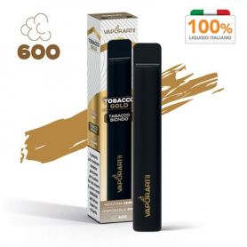 VAPORART - POD USA E GETTA - 600 PUFFS - TABACCO GOLD