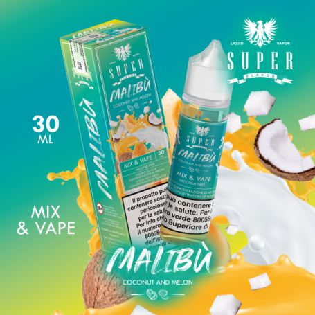 VAPORART - Mix&Vape 30ml - MALIBU' - SUPER FLAVOR