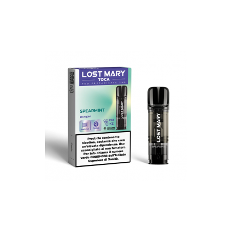 LOST MARY - TOCA AIR - RICARICHE USA E GETTA - SPEARMINT