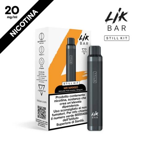 LIK BAR STILL - STARTER KIT 400 mAh + RICARICA - MR MANGO