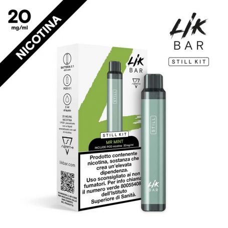 LIK BAR STILL - STARTER KIT 400 mAh + RICARICA - MR MINT