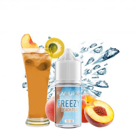 FLAVOURAGE - Mini Mix&Vape 10ml - PEACH TEA - FREEZY