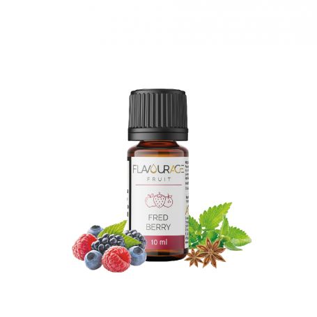 FLAVOURAGE - Aroma 10ml Concentrato - FRED BERRY - FRUIT