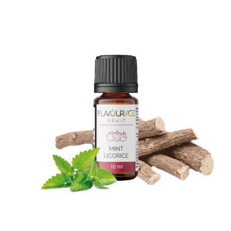 FLAVOURAGE - Aroma 10ml Concentrato - MINT LICORICE - FRUIT