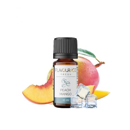 FLAVOURAGE - Aroma 10ml Concentrato - PEACH MANGO - FRESH