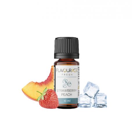 FLAVOURAGE - Aroma 10ml Concentrato - STRAWBERRY PEACH - FRESH