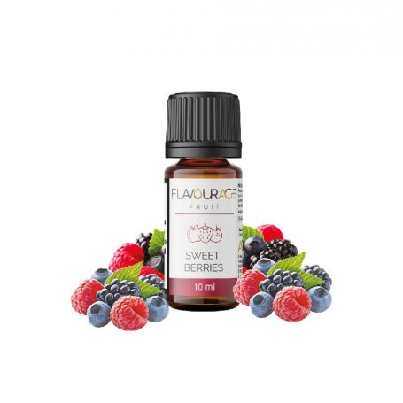 FLAVOURAGE - Aroma 10ml Concentrato - SWEET BERRIES - FRUIT