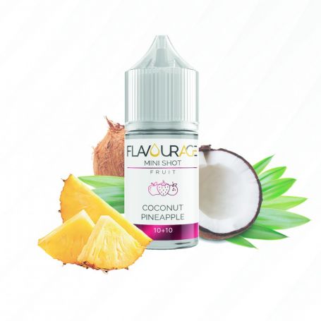 FLAVOURAGE - Mini Mix&Vape 10ml - COCONUT PINEAPPLE - FRUIT