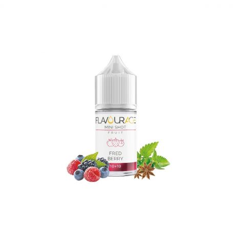 FLAVOURAGE - Mini Mix&Vape 10ml - FRED BERRY - FRUIT