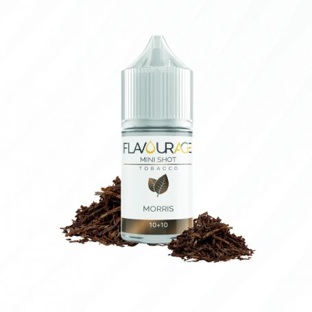 FLAVOURAGE - Mini Mix&Vape 10ml - MORRIS - TOBACCO