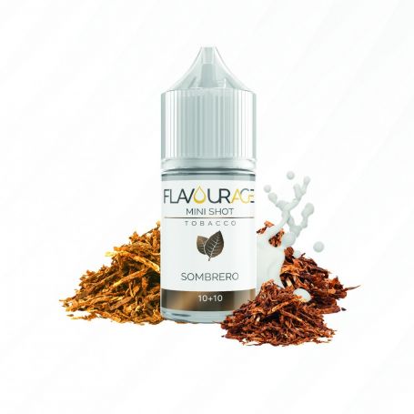 FLAVOURAGE - Mini Mix&Vape 10ml - SOMBRERO - TOBACCO