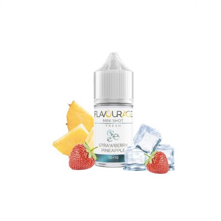 FLAVOURAGE - Mini Mix&Vape 10ml - STRAWBERRY PINEAPPLE - FRESH