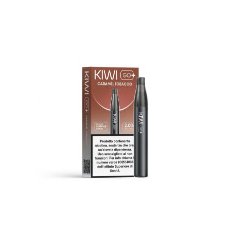 KIWI GO PLUS - STARTER KIT + Pod precaricata CARAMEL TOBACCO