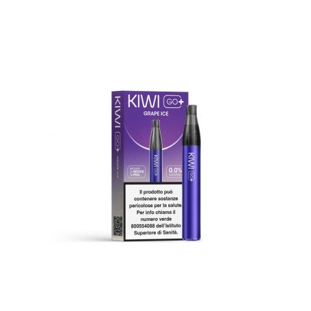 KIWI GO PLUS - STARTER KIT + Pod precaricata GRAPE ICE