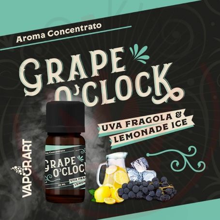 VAPORART - Aroma 10ml Concentrato - GRAPE O CLOCK