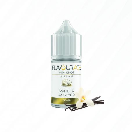 FLAVOURAGE - Mini Mix&Vape 10ml - VANILLA CUSTARD - CREAM