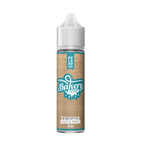 RELOAD VAPE - Mix&Vape 20ml - BISCOTTO RUM E PERA - Backery Drip