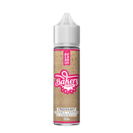 RELOAD VAPE - Mix&Vape 20ml - CROISSANT CRUMBLE LAMPONE E CHEESECAKE - Backery Drip