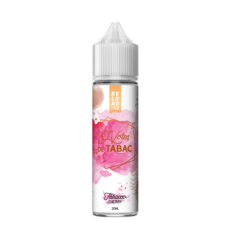 RELOAD VAPE - Mix&Vape 20ml - TABACCO CHERRY - Notes de Tabac