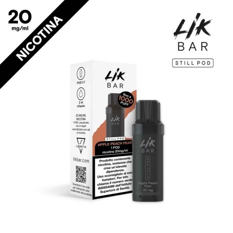 LIK BAR STILL - RICARICA USA E GETTA - APPLE PEACH PEAR ICE