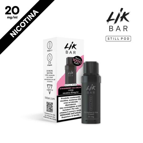 LIK BAR STILL - RICARICA USA E GETTA - STRAWBERRY ICE CREAM