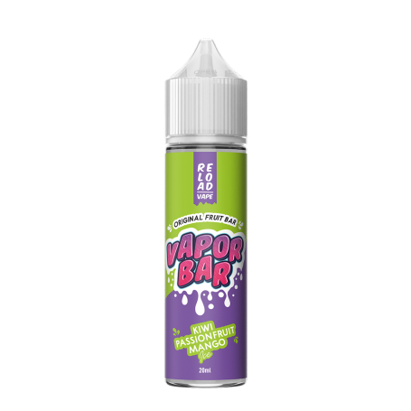 RELOAD VAPE - Mix&Vape 20ml - KIWI PASSION FRUIT GUAVA ICE - Vaporbar