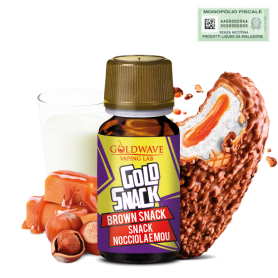 GOLDWAVE - Aroma 10ml Concentrato - BROWN SNACK