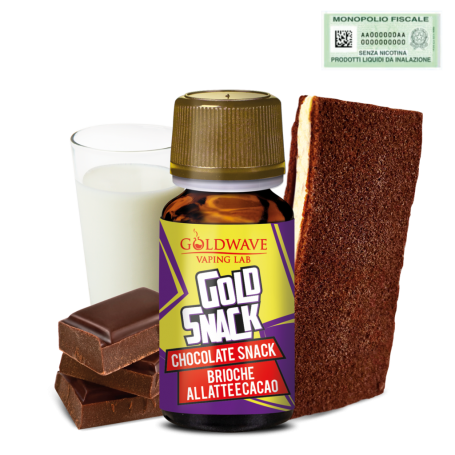 GOLDWAVE - Aroma 10ml Concentrato - CHOCOLATE SNACK