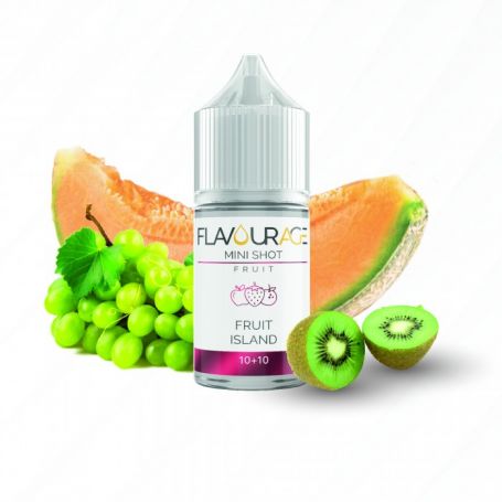 FLAVOURAGE - Mini Mix&Vape 10ml - FRUIT ISLAND - FRUIT