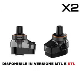 VAPORESSO - Pod Vuota di Ricambio per Armour G/GS DTL - 2 Pezzi