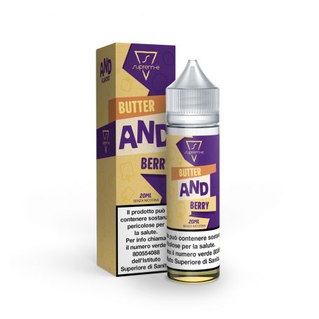 SUPREM-E - Mix&Vape 20ml - BUTTER AND BERRY