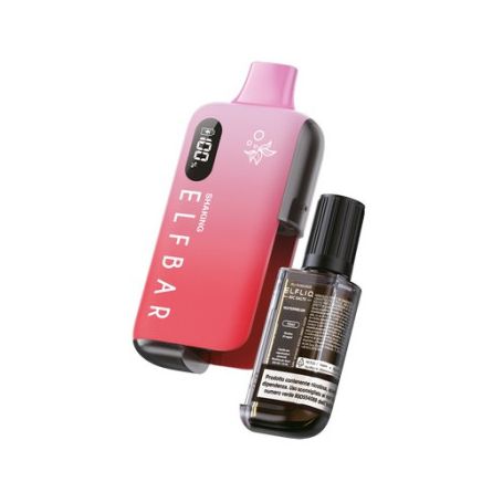 ELFLIQ EB6000 - SHAKING Starter Kit + Liquido Pronto - WATERMELON 10ml