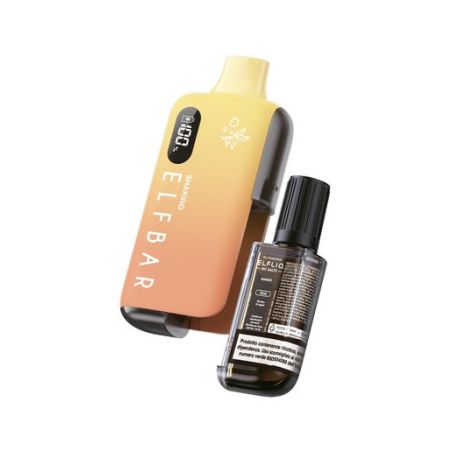ELFLIQ EB6000 - SHAKING Starter Kit + Liquido Pronto - MANGO 10ml