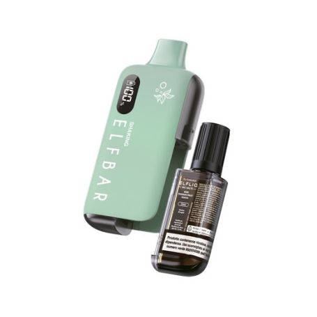 ELFLIQ EB6000 - SHAKING Starter Kit + Liquido Pronto - KIWI PASSION FRUIT GUAVA 10ml