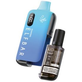 ELFLIQ EB6000 - SHAKING Starter Kit + Liquido Pronto - BLUEBERRY SOUR RASPBERRY 10ml