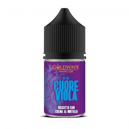 GOLDWAVE - Mini Mix&Vape 10ml - CUORE VIOLA