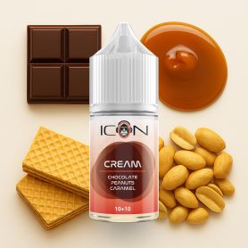 ICON - Mini Mix&Vape 10ml – CHOCOLATE PEANUTS CARAMEL - Cream