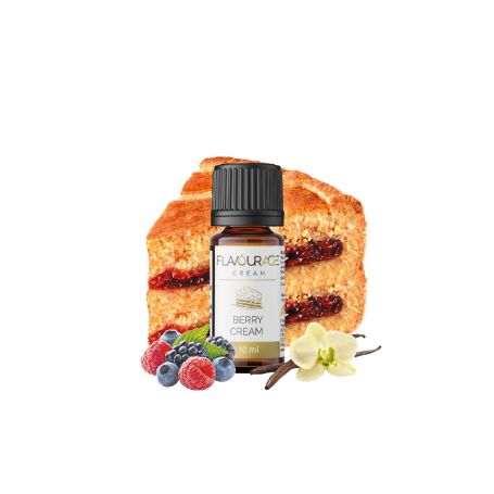 FLAVOURAGE - Aroma 10ml Concentrato - BERRY CREAM - CREAM