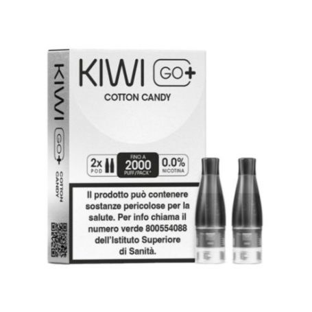 KIWI GO PLUS - Pod Precaricata COTTON CANDY
