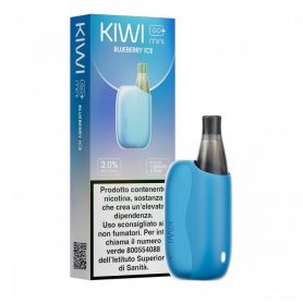 KIWI GO PLUS MINI - STARTER KIT + Pod precaricata BLUEBERRY ICE