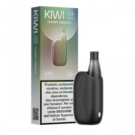 KIWI GO PLUS MINI - STARTER KIT + Pod precaricata CLASSIC TOBACCO