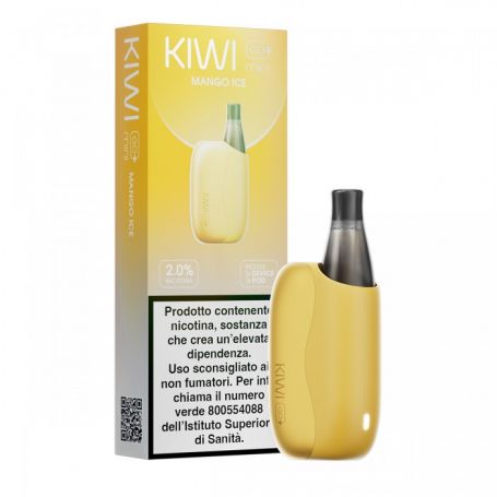 KIWI GO PLUS MINI - STARTER KIT + Pod precaricata MANGO ICE
