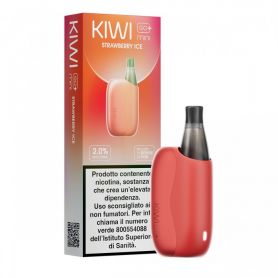 KIWI GO PLUS MINI - STARTER KIT + Pod precaricata STRAWBERRY ICE